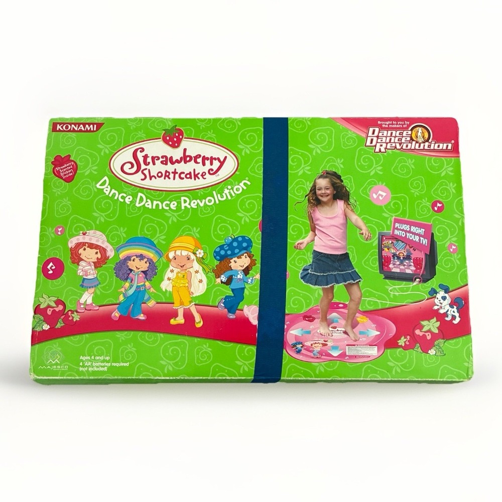 Strawberry Shortcake Dance Dance Revolution Plug and Play Video Game 2006 TESTED